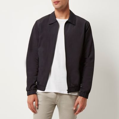 Navy harrington jacket